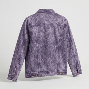 Chaqueta Vaquera Premium para Hombre, Uso Casual de Temporada, con Marca Personalizada y Servicios de Exportación Directa de Fábrica OEM ODM - Product Image 6