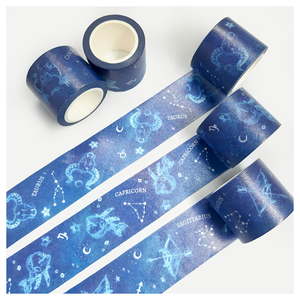 Washi Tape Impreso Wide Friendly Star Overlay Jar Washi Tape - Product Image 1