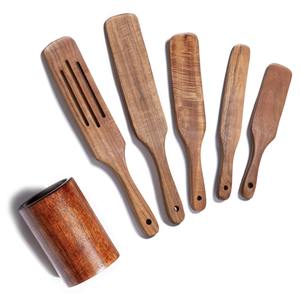 Accesorios de cocina de madera natural a buen precio, lindos utensilios de cocina de madera hechos en Vietnam. - Product Image 3
