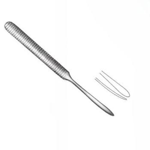 13cm Williger Periosteal Elevator (4mm Bent)-German Steel Manual Reusable Surgical Instrument for Dental Surgery - Product Image 2