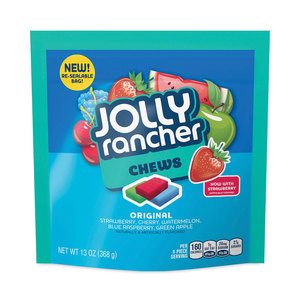 Jolly Rancher Blue Raspberry Cherry Rope Candy Chewy <b>Sweet</b> Sour Gummy Style Bulk Wholesale SnackPack <b>Party</b> Treat Limited Edition - Product Image 5