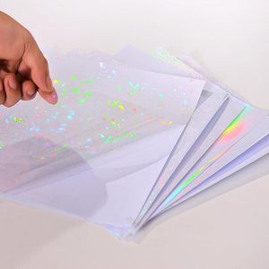 Flexographie nouveau HOLO résistant à l'eau superposition adhésif PVC BOPP <span class=keywords><strong>hologramme</strong></span> carré bulle grille Film froid stratifié rouleau pour <span class=keywords><strong>Photo</strong></span> - Product Image 4