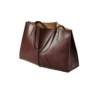 Tas Selempang Kulit Asli BS INTERNATIONAL, Tahan Lama, Lipat, Anti Air, Ritsleting, Tali Selempang Ganda, untuk Wanita