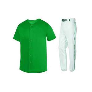 Printing Breathable Softball Wear Cheap Blank Baseball Uniform Set 100% Polyester Quick Dry - Product Image 3