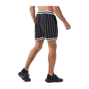 <b>Men</b> Striped Board Shorts Quick Dry Drawstring Casual Swim <b>Trunks</b> Mid Waist Short Length Woven Polyester - Product Image 4