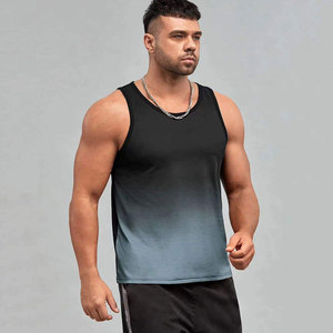 Men Gym Athletic Tank Top Sleeveless Muscle Workout Training Sport Quick Dry <b>Running</b> Tank Top Vest - Product Image 2
