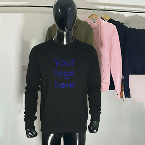 Sudadera de Invierno para Hombre de Algodón Ecológico, Tejido de Felpa, Servicio OEM, MOQ Bajo, Certificación Ecológica, Transpirable y de Secado Rápido, Alta Calidad - Product Image 5