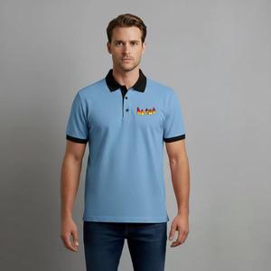 เสื้อโปโลผู้ชายรุ่นใหม่ ระบายอากาศได้ดี รับสกรีนโลโก้ สไตล์ลำลอง คุณภาพดีเยี่ยม ผ้าแท้ ไซส์ใหญ่ ดีไซน์ล่าสุด - Product Image 1