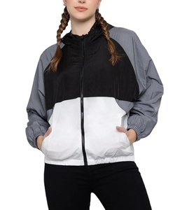 Custom Windbreaker Jacket Full Zip up Men Outdoor Sports Hooded Brand New Waterproof Windbreaker Jacket Hood for Women - Product Image 1