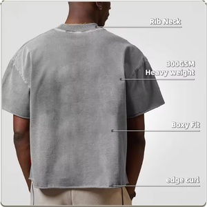 เสื้อยืดสไตล์วินเทจผ้าแคนวาสโพลีเอสเตอร์/คอตตอน ระบายอากาศได้ดี พิมพ์ลาย สตรีทแวร์ ทรงปกติ สวมใส่สบายสำหรับผู้ชาย - Product Image 5