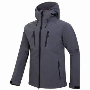 Oem Logo Versatie <b>Camping</b> Hiking Custom Fleece Winter Breathable Outdoor Casual Hooded <b>Windbreaker</b> Waterproof Men Softshell - Product Image 4