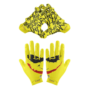 Gants de football américain personnalisés avec logo, super adhérents, confortables, design antidérapant, entièrement personnalisables - Product Image 6
