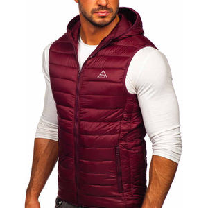 Chaleco para Hombre, Chaqueta sin Mangas con Logotipo Personalizado, Diseño OEM, Material Transpirable, Servicio al por Mayor - Product Image 3