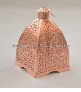 Linterna colgante marroquí de Color verde, candelabro, hoja de hierro, grabado para linternas, accesorios de iluminación decorativos - Product Image 2