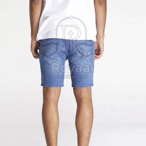 Shorts en jean pour hommes 100% coton, sur mesure, prix bas, best-seller, haute qualité - Product Image 3
