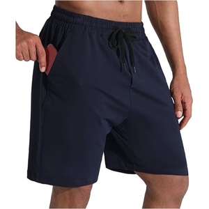 Shorts de course athlétiques légers pour hommes Summer High Street, logo imprimé sur le devant, multi-poches, séchage rapide, respirant - Product Image 6