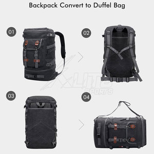 High Quality Polyester Convertible <b>Backpack</b> Duffel with Comfortable Fit Waterproof & Large Capacity for Sports Travel & <b>Training</b> - Product Image 3