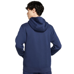 Sweat à capuche zippé oversize pour homme, 490 GSM, coton, polyester, molleton épais, chaud, streetwear, veste, fournisseur d'usine OEM personnalisé - Product Image 3