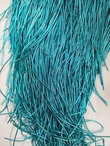 Broderie à la main lisse en or aztèque, fil métallique fin français, fil doré, guipure indienne, Dabka, purl, sequins, garniture durable - Product Image 6