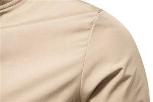 Chaquetas Bomber de Invierno para Hombre de la Mejor Calidad, de Lona Ecológica, Transpirables, Tallas Grandes, Personalizables, al por Mayor, Chaqueta Acanalada - Product Image 5