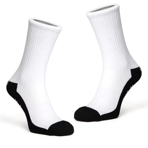 wholesale colorful mens athletic <b>socks</b> custom logo premium cotton gym crew <b>socks</b> breathable cushioned performance adult - Product Image 1