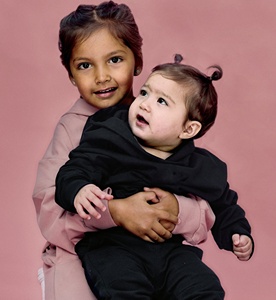 Nuevos estilos de chándal infantil de patrón sólido para niñas en tela polar de alta calidad de Hawk Eye Sports (verificado por PayPal) - Product Image 2