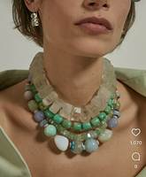 Magnifique collier en résine pour femmes et filles, collier en résine au design abstrait élégant, collier statement en résine fait main, boutique