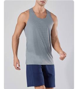 Camiseta sin mangas transpirable para hombre, ultraligera, para entrenamiento, personalizada con sublimación térmica, chaleco para correr - Product Image 4