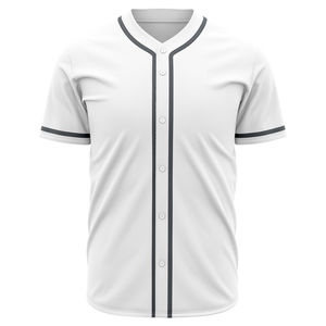 Maillot de baseball noir pour homme, manches courtes, boutons sur le devant, évacuation de l'humidité, coupe classique, couleur unie, vêtements de sport pour adultes - Product Image 2