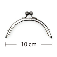Kit de tissu en coton pré-coupé pour la confection d'un sac à fermoir DIY, tous les accessoires inclus, kit de broderie moderne.