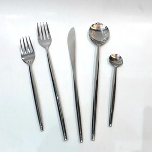 Juego de Cubiertos de Acero Inoxidable 18/10 de Alta Calidad para Bodas, Diseño Moderno, Pulido Espejo, Estilo Portugués, Buen Diseño - Product Image 3