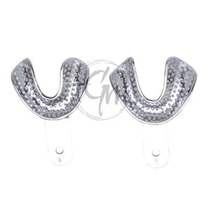 Bandejas de Impresión Profesionales Reutilizables de Construcción Metálica para Procedimientos de Colado Dental y Aplicaciones Clínicas - Product Image 6