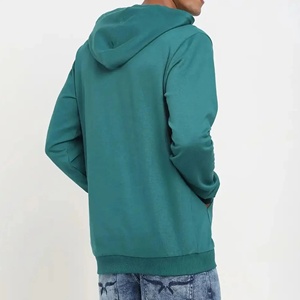 Sweat à capuche personnalisé épais 420 g/m² sans cordon, coupe oversize, 100 % coton molletonné pour homme, logo personnalisé - Product Image 3