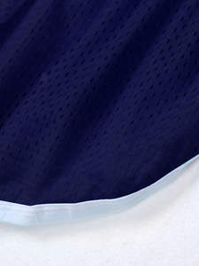 Pantalones Cortos de Malla Transpirable para Hombre con Bolsillos Laterales, Personalizados al por Mayor, Sublimados, Estilo Urbano Moderno, Teñido Anudado Personalizado - Product Image 6