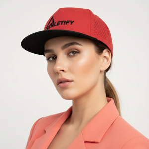 Gorra de Béisbol Deportiva Transpirable Personalizada Athletify, Gorra Deportiva Unisex con Corte Láser, Ajuste Ceñido, para Correr al Aire Libre - Product Image 1