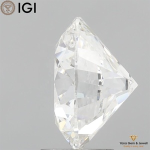 Diamant de laboratoire CVD de 5,50 carats, taille ronde de 11,35 mm, couleur E, clarté VS1, certifié IGI, pour femme, bijou de déclaration - Product Image 3