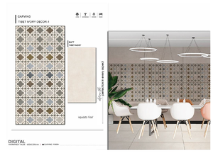 Azulejos de Porcelana de 600x1200mm en Oferta, 8mm de Grosor, Diseño Moderno para Interiores de Apartamentos y Uso Comercial, Mejores Empresas de India - Product Image 3