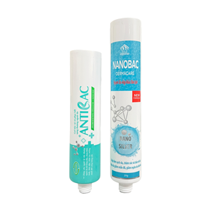 White PP Plastic Cosmetic Tube Flip Cap Cream Container with Custom Printed Packaging for Eye Cream & Lip 16mm Diameter - Product Image 3