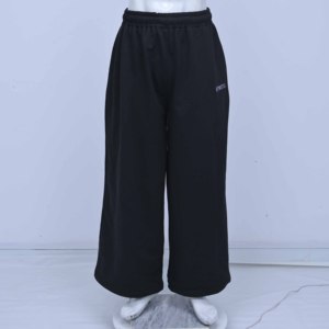 กางเกงจ็อกเกอร์ทรงขาบานเอวกลางแฟชั่นสไตล์วินเทจ ระบายอากาศได้ดี พิมพ์ลายสะท้อนแสง ทรงโอเวอร์ไซส์หลวมๆ สำหรับผู้ชาย - Product Image 1