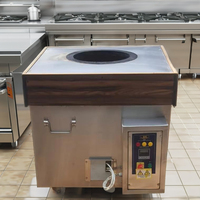 Tandoor électrique en bois-Design hybride Chauffage rapide et efficace énergétiquement Style de four traditionnel en argile avec moderne