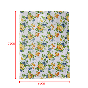Essuie-mains de cuisine élégants à motifs floraux, avec taille et couleur personnalisées, essuie-mains sur mesure pour la vente en gros en Inde. - Product Image 6
