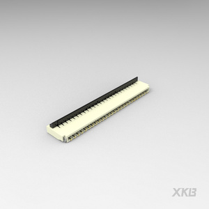 Conector FPC de 51 pines con bloqueo abatible, paso de 0.3 mm, H1.0 mm, chapado en oro X03A10H51G - Product Image 1