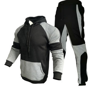 Conjunto Deportivo de Pantalón y Sudadera a Rayas para Hombre, Otoño Invierno 2026, 2 Piezas, Ropa Deportiva de Marca para Hombre - Product Image 2