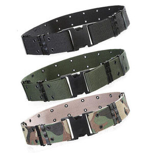 Ceinture en nylon personnalisée de 57 mm pour pantalon de travail, avec boucle en plastique, accessoires métalliques, œillets et logo personnalisé – Super Résistance - Product Image 4