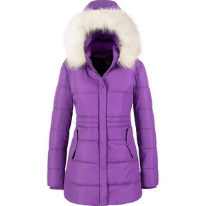 Chaqueta Parka Acolchada para Mujer, Abrigo Cálido con Capucha para Invierno, Resistente al Agua, Ropa Exterior de Moda, Proveedor Mayorista, Repelente al Agua - Product Image 1