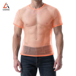 Camiseta Deportiva de Malla para Hombre, de Secado Rápido, para Entrenamiento, Running, Fitness, Ropa Deportiva Informal - Product Image 3