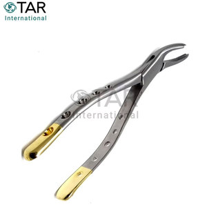 Pinzas de Extracción Dentales Universales Alemánas, Instrumentos Médicos Dentales, Mandíbulas Dentadas para Extraer Molares Inferiores 1er y 2do - Product Image 5