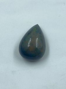 Ópalo de Fuego Natural Negro de Alta Calidad, Corte Pera, Piedra Suelta de 15.74 Quilates para Joyería, 1800 - Product Image 5