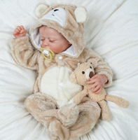 Boneka Bayi Reborn Silikon Utuh Babeside Cookie Mini 12 Inch, Bayi Perempuan Tertidur, Lucu, Mirip Bayi Baru Lahir, Hadiah, Pengiriman Cepat dari Gudang AS
