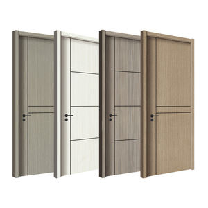 Porte intérieure en composite bois-plastique (WPC) de haute qualité, résistante à l'eau, avec film PVC laminé, pour appartements et hôtels - Product Image 1